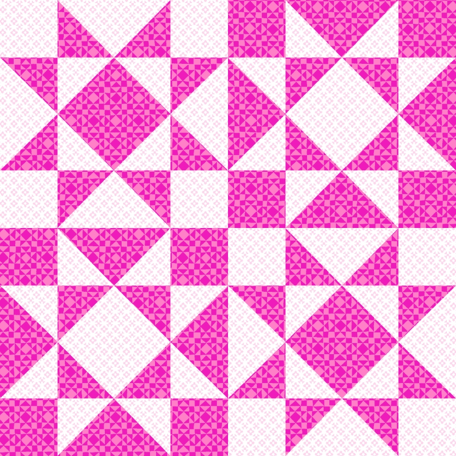 Colorblock Party 108"