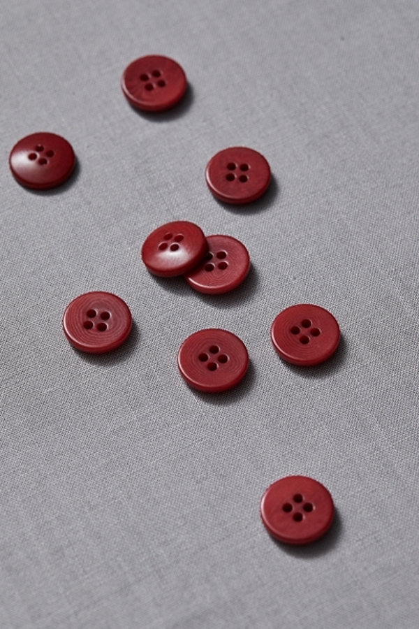 Plain Corozo Button 15mm