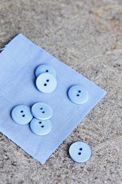 Curb Cotton Button 18mm