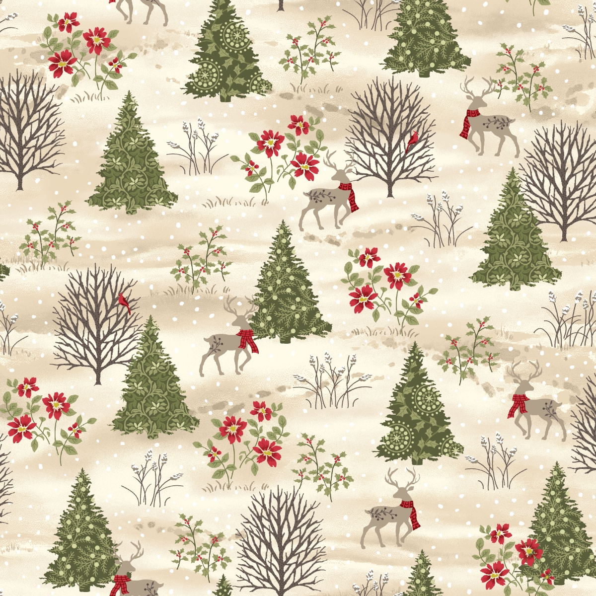 Snowfall and Sage